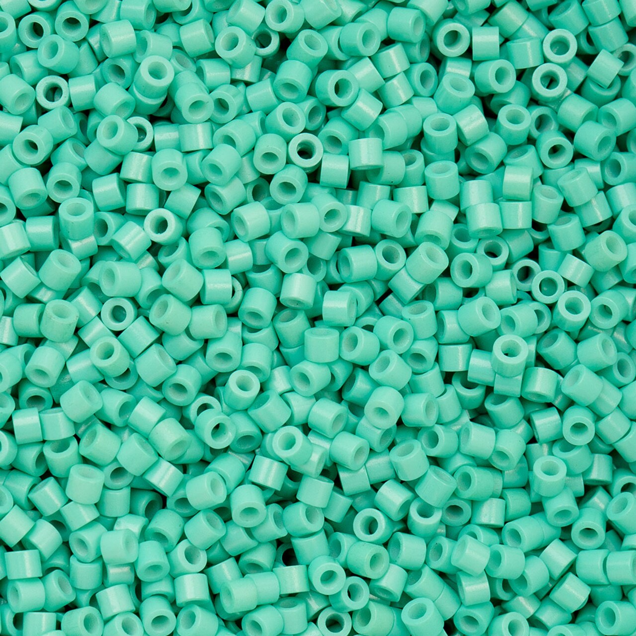 John Bead Opaque Finish Cylin Beads 11/0 Glass Cylindrical Seed Beads, 25g